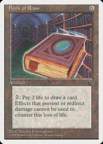 Book Of Rass Chronicles Excellent Magic MTG