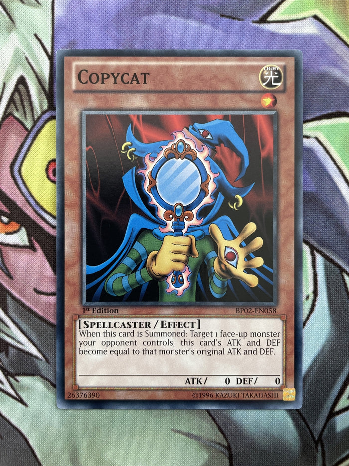 BP02-EN058 Copycat Common 1st Edition Near Mint Condition Yugioh Card