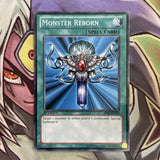 BP02-EN128 Monster Reborn Mosaic Rare 1st Edition NM Yugioh Card
