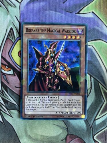 BP03-EN005 Breaker The Magical Warrior Shatterfoil 1st Edition NM Yugioh Card