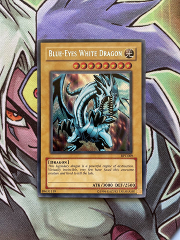 BPT-009 Blue-Eyes White Dragon Secret Rare Limited Edition Near Mint Yugioh Card