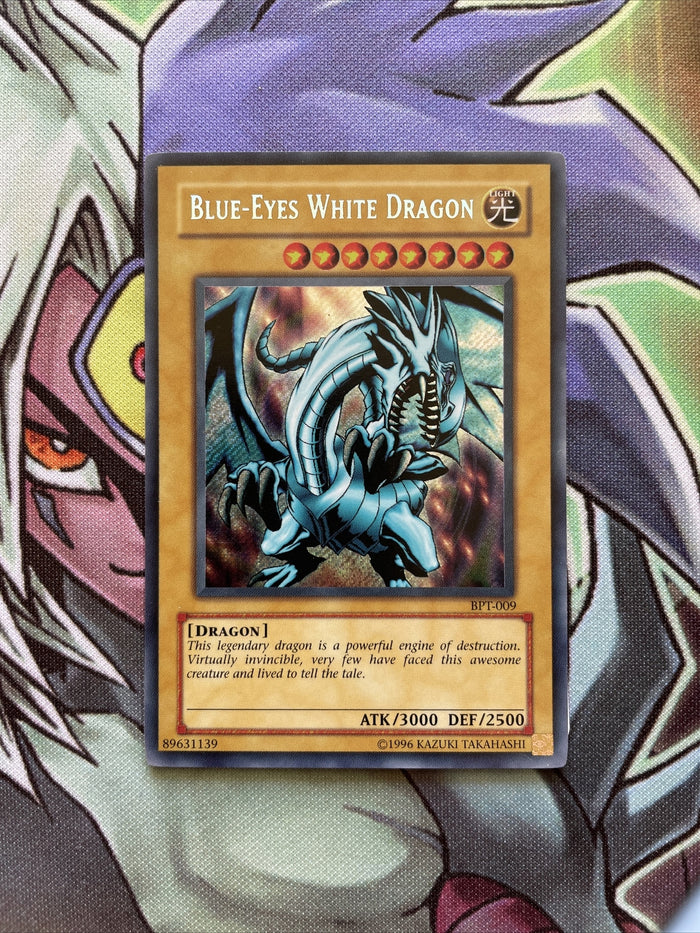 BPT-009 Blue-Eyes White Dragon Secret Rare Limited Edition Near Mint Yugioh Card