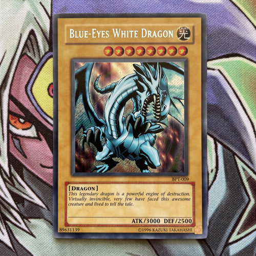 BPT-009 Blue-Eyes White Dragon Secret Rare Limited Edition Near Mint Yugioh Card