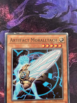 OP08 EN016 Artifact Moralltach Common Yugioh OTS MP (back)