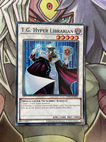 OP23-EN022 T.G. Hyper Librarian - Common - NM Yugioh Card