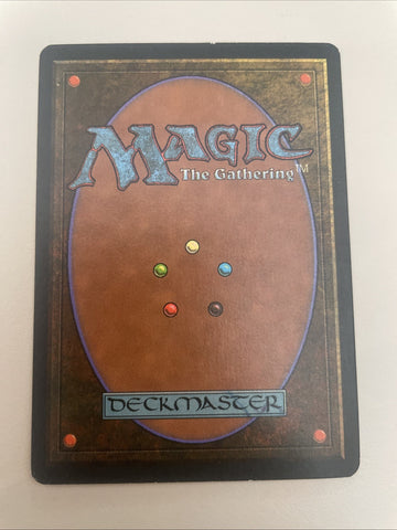 Brown Ouphe Signed Excellent Magic MTG (back)