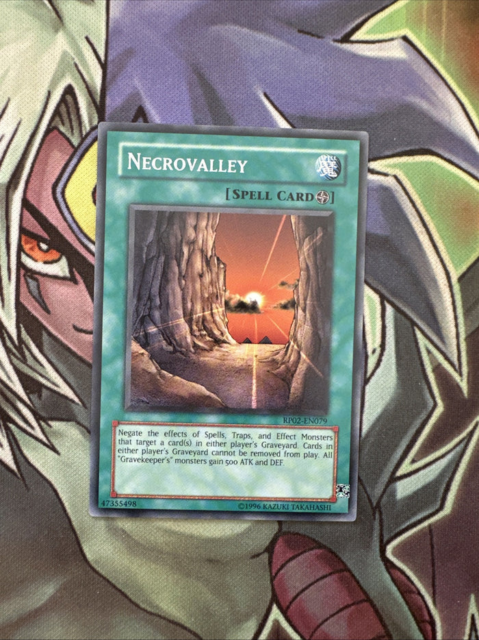 RP02-EN079 Necrovalley MISPRINT ANUBIS Unlimited Edition NM Yugioh Card