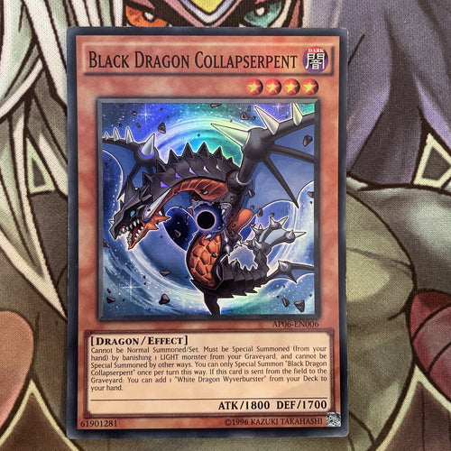 AP06-EN006 Black Dragon Collapserpent Super Rare UNL Edition NM Yugioh