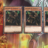 OP08-EN013  3 X Yugioh INVADER OF DARKNESS PROMO COMMON MINT