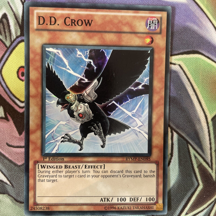RYMP-EN095 D.D. Crow Super Rare 1st Edition NM Yugioh Card