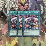 REDU-EN056 x3 Galaxy Queen's Light Common Excellent Condition Yugioh