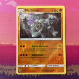 Pokemon Card Machamp Guardians Rising Reverse Holo Rare 65/145 Near Mint