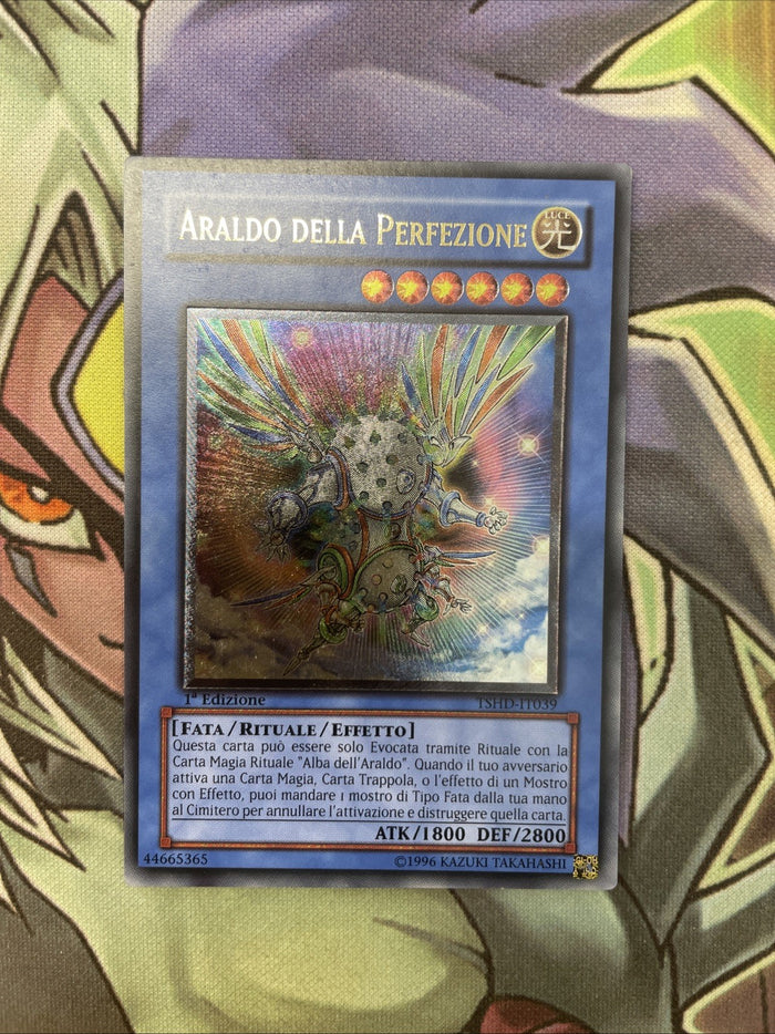TSHD-IT039 Herald Of Perfection Ultimate Rare 1st Edition ITALIAN NM Yugioh Card