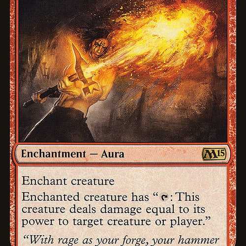 Burning Anger Magic 2015 Excellent Magic MTG