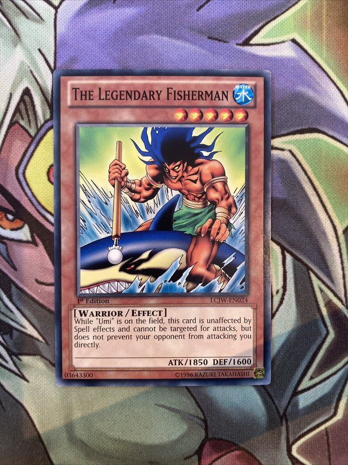 LCJW-EN024 The Legendary Fisherman Common 1st Edition NM Yugioh Card