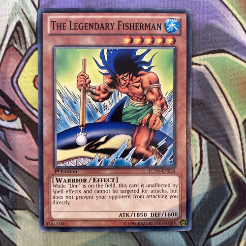 LCJW-EN024 The Legendary Fisherman Common 1st Edition NM Yugioh Card