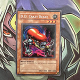 MFC-019 D.D. Crazy Beast Rare 1st Edition NM Yugioh Card
