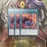 NECH-EN081 Fusion Substitute Common x3 Excellent Condition Yugioh