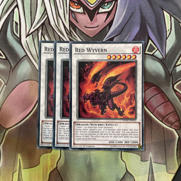 DPDG-EN032 x3 Red Wyvern Common Excellent Condition Yugioh