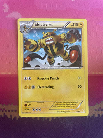 Pokemon Card Electivire Trainer Kit 25/30 NM