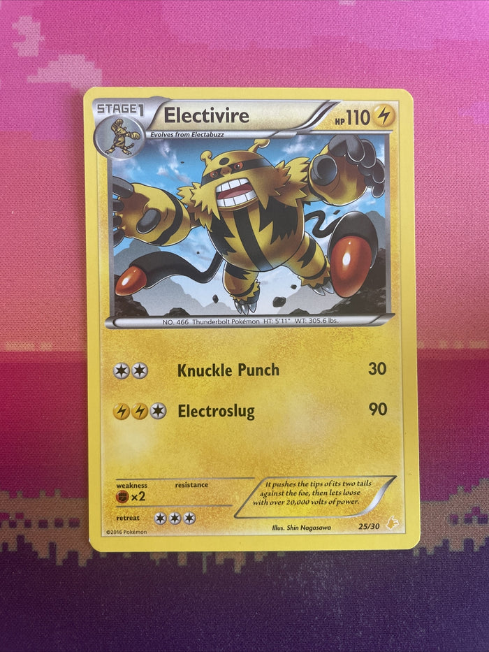 Pokemon Card Electivire Trainer Kit 25/30 NM