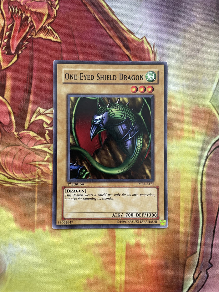 mrl-e127 One-Eyed Shield Dragon 1st Edition (NM/NM+) Common Yugioh!