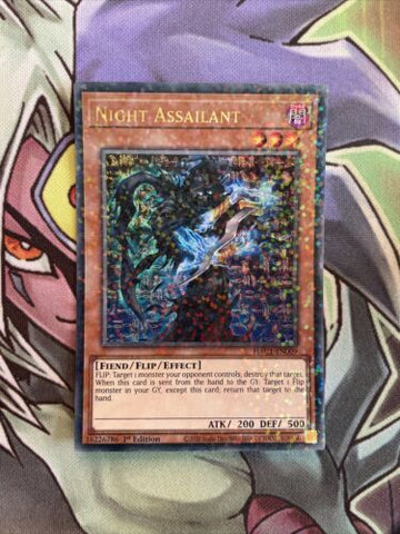 HAC1-EN009 Night Assailant Duel Terminal Ultra Rare 1st Edition NM Yugioh Card