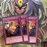 AP03-EN025 x3 Archfiend's Roar Common Excellent Condition Yugioh