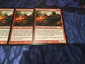 x4 Murasa Pyromancer - Zendikar Excellent Magic MTG (back)