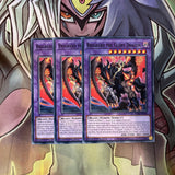 SDAZ-EN044 x3 Brigand the Glory Dragon Common Excellent Condition Yugioh