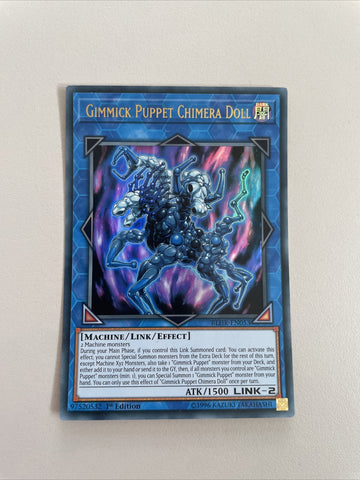 BLHR-EN053 YUGIOH - Gimmick Puppet Chimera Doll Ultra Rare - 1st Ed NM