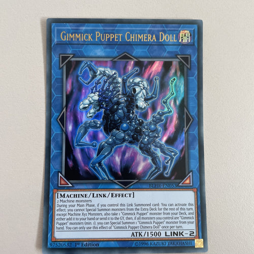 BLHR-EN053 YUGIOH - Gimmick Puppet Chimera Doll Ultra Rare - 1st Ed NM