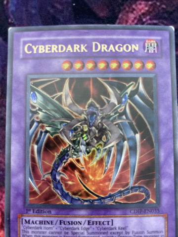CDIP-EN035  Yugioh Card| Cyberdark Dragon Ultra Rare 1st Ed!!! (back)