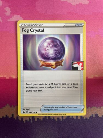 Pokemon Card Fog Crystal Pokemon League 140/198 Holo Near Mint