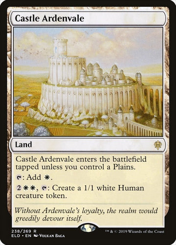 Castle Ardenvale Throne Of Eldraine Excellent Magic MTG