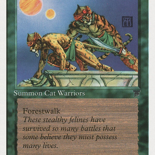 Cat Warriors Chronicles Excellent Magic MTG