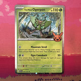 Pokemon Card Teal Mask Ogerpon Twilight Masquerade Trick Or Trade 024/167 NM