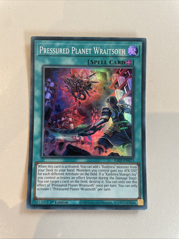RA02-EN073 YUGIOH Pressured Planet Wraitsoth Ultra Rare Card 1st Edition NM