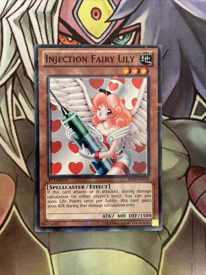BP02-EN018 Injection Fairy Lily Mosaic 1st Edition NM Yugioh