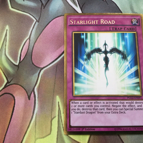 PGL2-EN091 Starlight Road Gold Rare 1st Edition YuGiOh Card