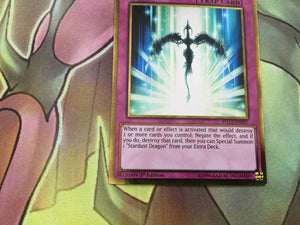 PGL2-EN091 Starlight Road Gold Rare 1st Edition YuGiOh Card (back)