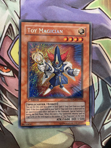TDGS-EN099 Toy Magician Secret Rare 1st Edition NM Yugioh Card