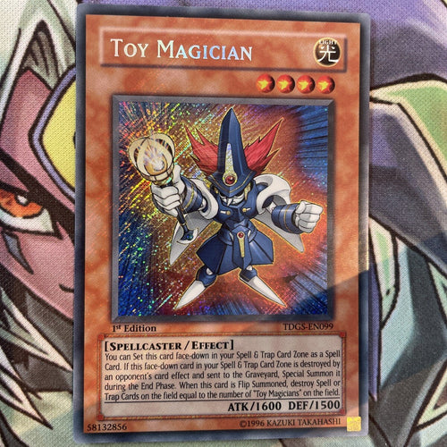 TDGS-EN099 Toy Magician Secret Rare 1st Edition NM Yugioh Card
