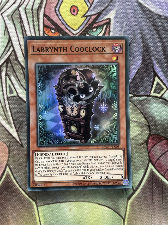 OP23-EN005 Labrynth Cooclock Super Rare UNL Edition Near Mint Yugioh