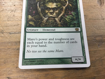 Maro - Eight Edition Excellent Magic MTG (back)