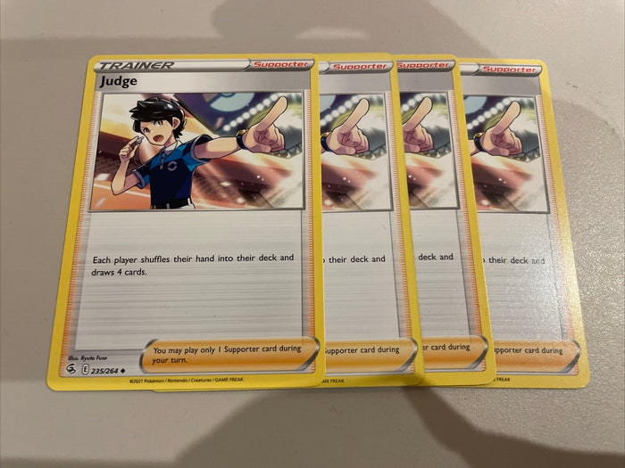 Pokemon Judge - 235/264 - Fusion Strike - Trainer - Playset - Pack Fresh