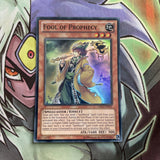 CBLZ-EN035 Fool Of Prophecy Super Rare UNL Edition NM Yugioh Card