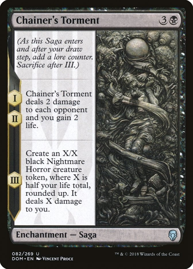 Chainer's Torment Dominaria Excellent Magic MTG