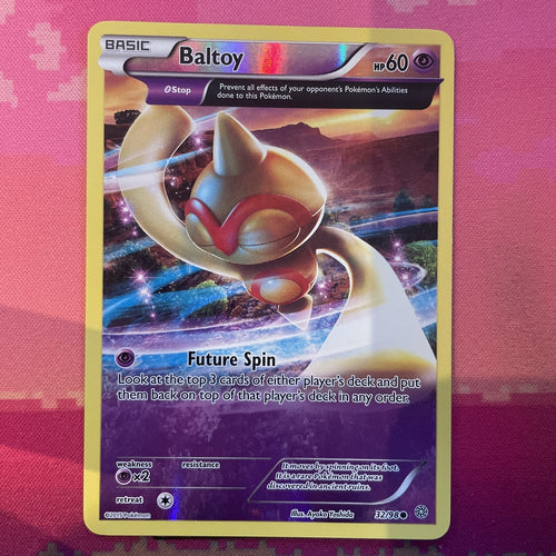 Pokemon Card Baltoy Ancient Origin Reverse Holo 32/98 Near Mint