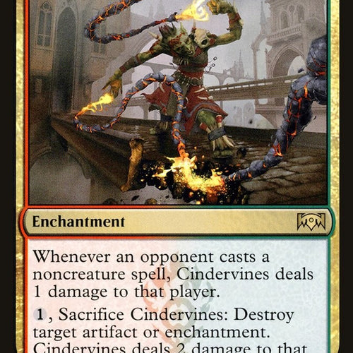 Cindervines Ravnica Allegiance Excellent Magic MTG